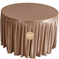 Round Table Cover Diameter 118 cm Height 65 - 75 cm (write height in notes)