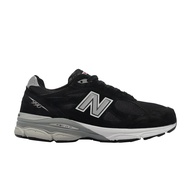 New Balance 990 V3 NB Black Silver American Retro Shoes Men's Women's Suede [YUBO] M990BS3 D Last
