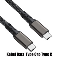 USB Type C to Type C Data Cable 3m Fast Charging 6A 66W 1M Type-C to Type-C Data Cable 2M C to C