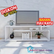Meja Tv Rak Tv Minimalis Kayu Murah Buffet Tv LED 32 Inch - 43 Inch