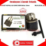 Ready Okok ~10mm MOLLAR J3210L Drill Chuck Set 3/8" 24 UNF Screw Driver Drill Chuck Set