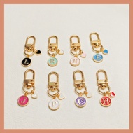 Letter A-Z Keychain Initial Letter Keychain Personalized Bag Charm Keychains Customized Keychain