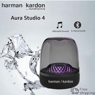 Harman Kardon Aura Studio 4 Bluetooth Speaker 360 Stereo Surround Sound  For Phone Computer Music Player