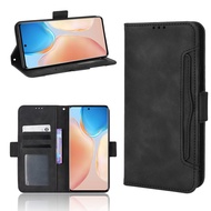 Multi-Card Slots Casing Vivo X70 Pro Plus Wallet Case Vivo X70 Pro+ PU Leather Magnetic Buckle Flip 