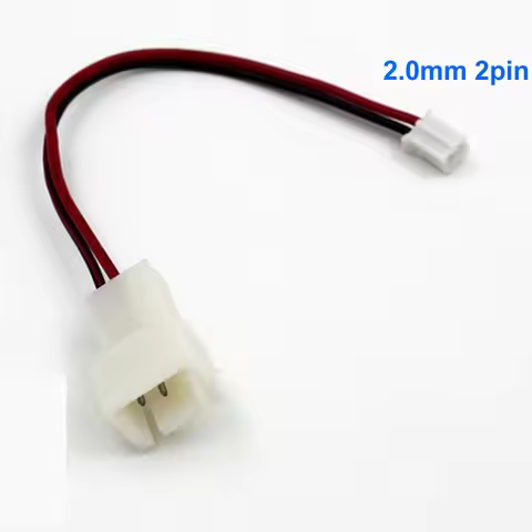 ARSYLID Conversion cable 3 pin to 2 pin 2.0mm adapter fan cable 12V cooler fan for VGA cooling fan 2