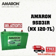 Amaron 95D31R (NX120-7) | Car Battery | Bateri Kereta | DIESEL | Starex, Isuzu Dmax