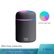 H2O Air Humidifier Portable 300ml Mini USB Aroma Diffuser
