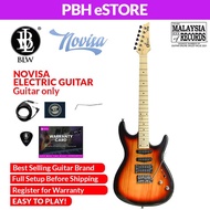 BLW Novisa 24 Fret Ibanez Style Electric Guitar Package