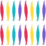 16pcs Orthodontic Elastic Placers for Braces - Dental Rubber Band Hooks for Teeth Gaps, Braces Bands