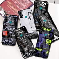 Softcase Glass Kaca AESTHETIC [SF80] Infinix Hot 9 play Latest Mobile Phone Case Mobile Phone Protec