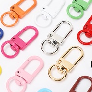 30mm MONOCHROME  LOBSTER CLAPS RING KEYCHAIN