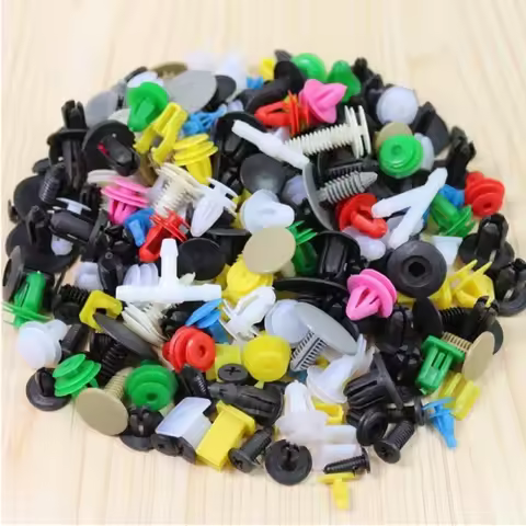 100/50PCS Car Retainer Fairing Body Trim Panel Screws Plug ATV Bumper Fastener Rivet Clips For Polar