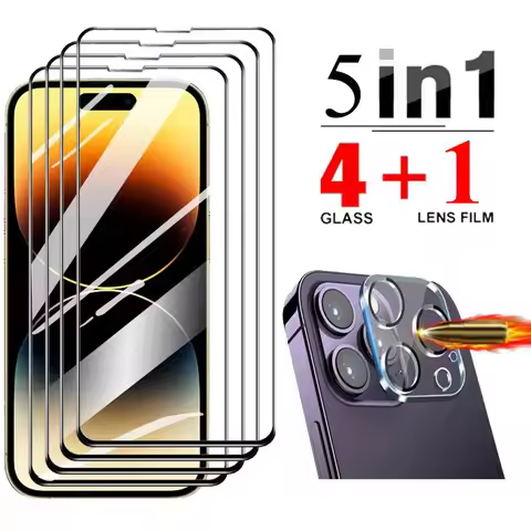 for iphone 15 16 Tempered Glass For iphone 14 pro Screen Protector iphone 13 12 Pro max Camera prote