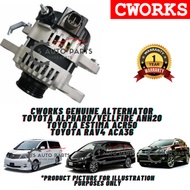 TOYOTA ALPHARD/VELLFIRE ANH20 / ESTIMA ACR50 / RAV4 ACA36 (ALTERNATOR NEW) (ALTERNATOR BARU)