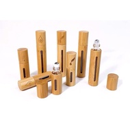 Roll Bottle Essential Oil Natural Bamboo Makeup Roll on Bottle 5ml/10ml