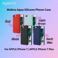 CLEARANCE IP 7 IP 7 Plus Melkco Aqua Silicone Case Back Cover Back Case [FREE Screen Protector]