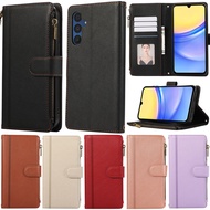 Zipper Casing For Samsung Galaxy S23 FE A55 A35 A54 A34 A25 5G A24 4G S24 Ultra S23 Ultra S22 Ultra 