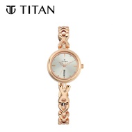 Titan Silver Dial Metal Strap Women' Watch 2601WM01