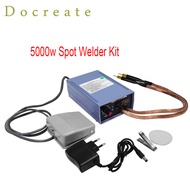 Docreate 5000W 8000W เครื่องเชื่อมจุดเชื่อมขนาดเล็ก Hine ของตกแต่งงานปาร์ตี้18650ชุดแบตเตอรี่เครื่อง