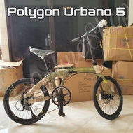 Polygon Urbano 5 Folding Bike Sepeda Lipat 20