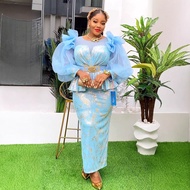 Halloween Plus Size African Wedding Party Dresses for Women 2025 Dashiki Ankara Evening Gown Elegant