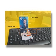 MINIMAL CUSTOM ID CARD/ PEL4J4R CARD/KARYAWAN MINIMUM 11 pcs