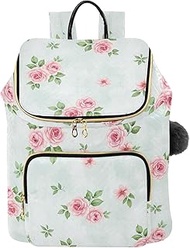 Roses Lightweight Backpack for Women Travel 15L Woman Medium Backpack Purse