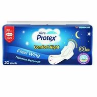 ALR 123 Hers Protex Night Malam 30cm 35cm 20s Daily Comfort 22