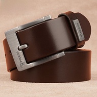 Tucano | เข็มขัดหนังแท้สำหรับผู้ชาย TUCANO แบบลำลอง หัวเข็มขัดแบบกระดุม หนังวัวชั้นบน เข็มขัดแฟชั่นท