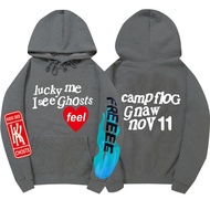 WEST Heat Transfer Printing KKIDSSEEGHOSTSFREEEEHOODIE Album Kanye Hoodie KANYE Brand E9VR