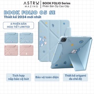 [Folio 05 SE] F05 SE Leather Case for iPad Folio Origami AstroMazing with printed pattern - Case for