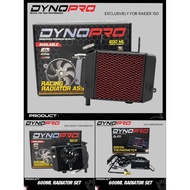 (RAIDER 150 FI) Racing radiator set 600ML (DYNOPRO) Suzuki Raider 150 FI
