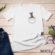 Men T shirt print short sleeve Doberman Pinscher In The Pocket Doberman T-Shirt Unisex T-shirt XS-3X