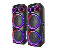 สินค้าในไทย[ผ่อน 0%] AIWA AW-X2125 DUAL PRO Party Speaker ลำโพงบลูทูธปาร์ตี้