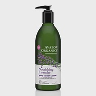 AVALON ORGANICS 薰衣草精油滋潤乳液340g/12oz