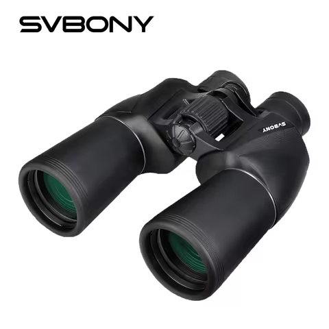 Svbony SV206 10x50 Binoculars Powerful Professional Telescope Bak4 Prism camping equipment Military 