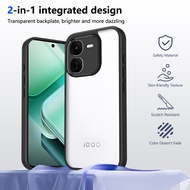 Casing for vivo iQOO Z9x 5G iQ00 iQOOZ9x V2353A I2219 Phone Case Clear Acrylic Transparent Soft Sili