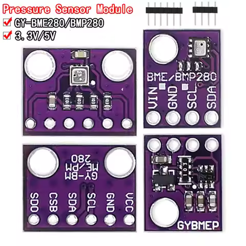BME280 BMP280 Digital Sensor Temperature Humidity Barometric Pressure Sensor Module I2C SPI 1.8-5V G
