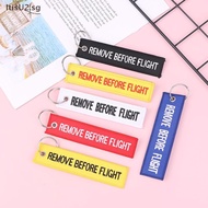 [ItisU] Remove Before Flight Car Key Chain Aviation Gifts Keyring Key Tag Holder [SG]