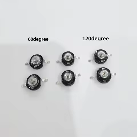 3W High Power led IR 850nm 940nm 730nm 60 90 120 degree Infrared LED IR for Night Vision CCTV DIY
