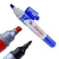 Hộp 10 Cây Bút Lông Dầu 2 Đầu Thiên Long PM09 ( Xanh Đỏ Đen )