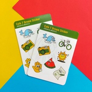 [JWDAYS] 7 dream CAFE STICKER - nct dream hot sauce album vinyl