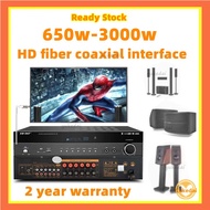 🔥Ready Stock🔥5.1 Home Amplifier Audio Power mixer 650W Subwoofer Professional Karaoke Bluetooth Hifi