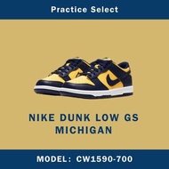 【台灣商家】NIKE DUNK LOW GS MICHIGAN 密西根 藍黃 黃藍 休閒鞋 CW1590-700