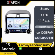 STAPON 11.5inch 64GB 128GB for mitsubishi mirage 2012-2023 Android15 1920x1200p 2k 8CORE support 360