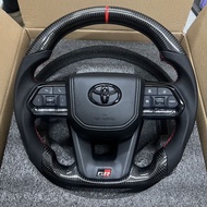 [Toyota] GR Steering Wheel Carbon Fiber LC300 Steering Wheel Old to New Cool Luze Domineering Carbon