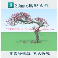 [m1483] Plum Blossom 3dmax Model c4d Plum Blossom fbx/obj Format 3d Model Plum Blossom max Model