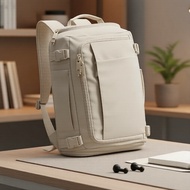 28-38L Expandable Travel Backpack 15.6 Inch Laptop & Shoe Compartment Waterproof Carry-On Duffel Bag