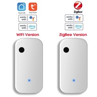 Tuya Zigbee / Wifi Light Sensor Smart Illuminance Sensor Brightness Detector Linkage Control Sensor 