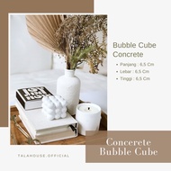 [DEFFECT] BUBBLE CUBE CONCRETE DISPLAY